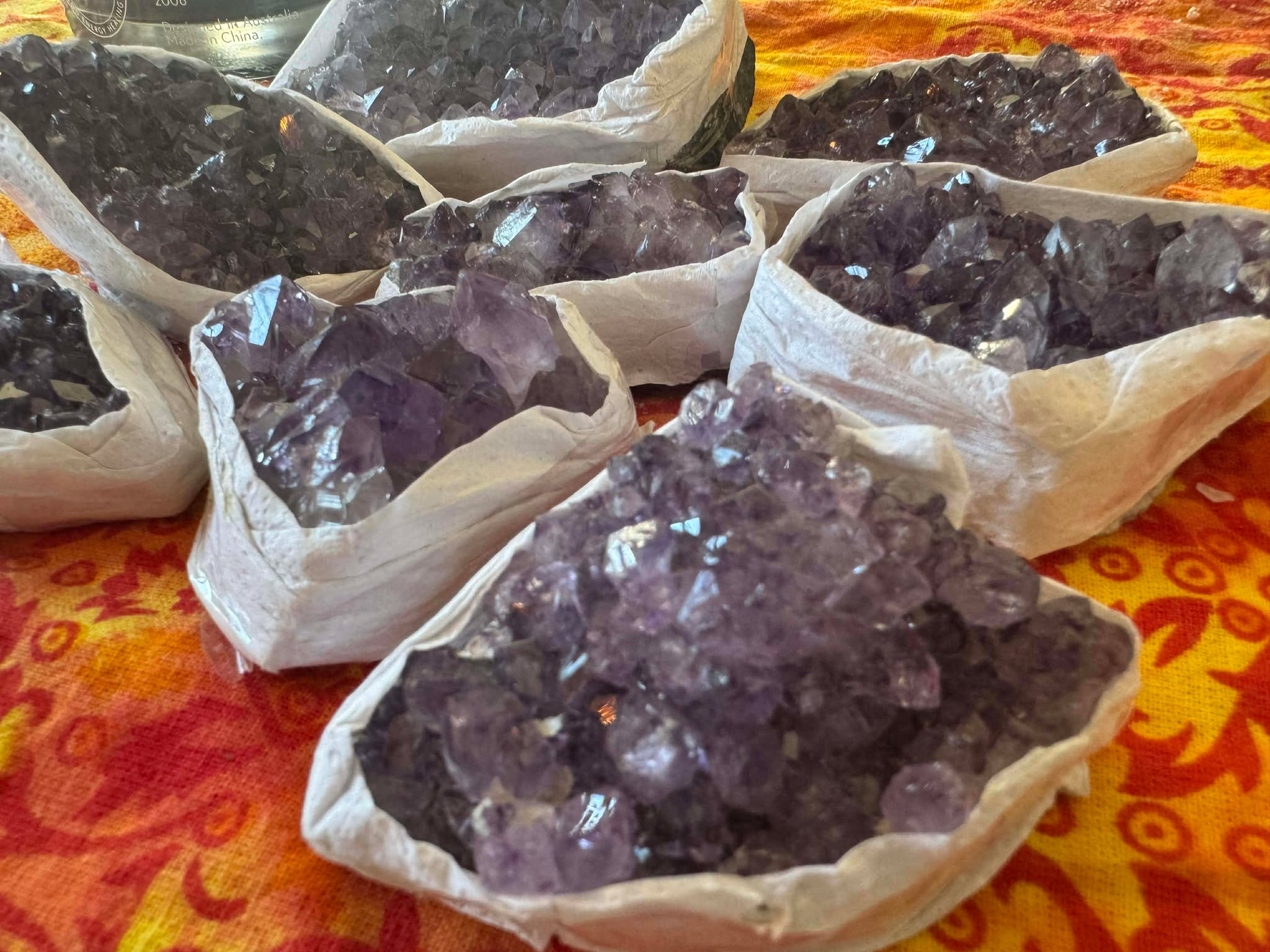Uruguayan Amethyst Druze crystal